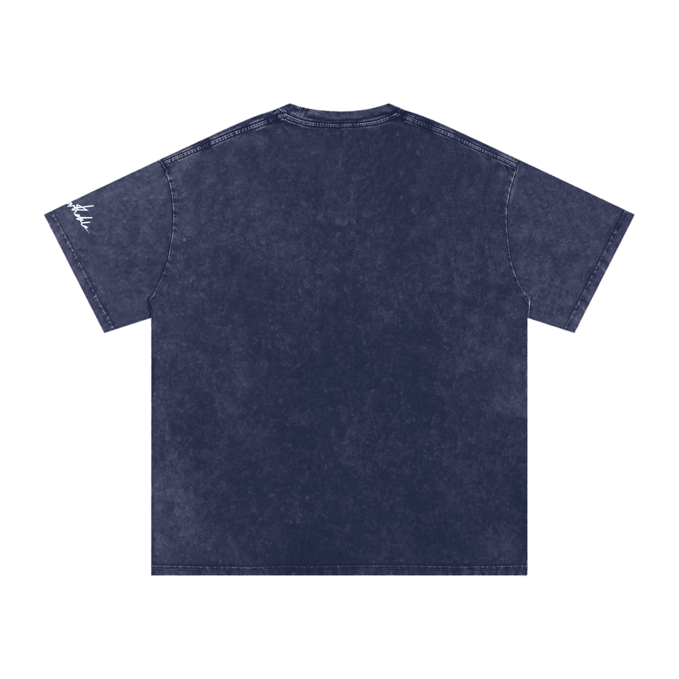 "Do not feed the pilgrims" Snow Washed Oversized Cotton T-Shirt