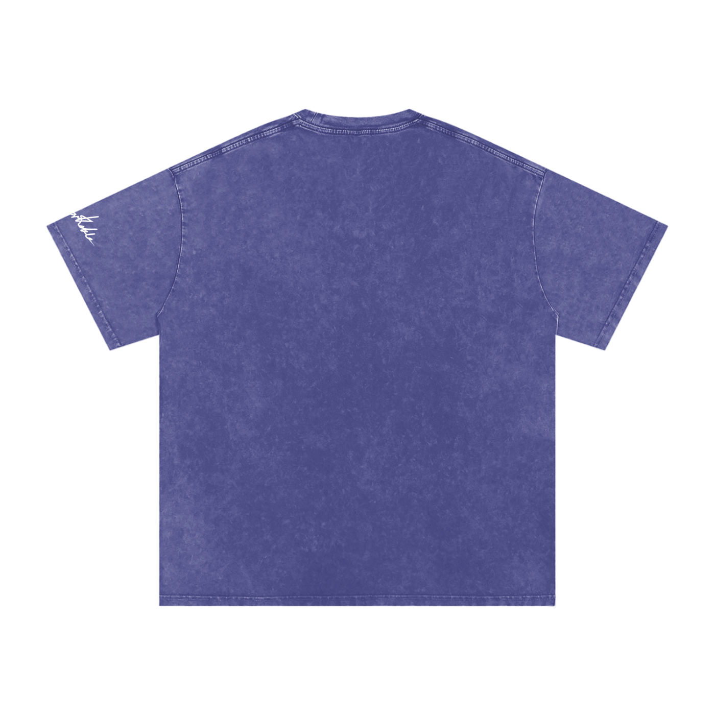 "Do not feed the pilgrims" Snow Washed Oversized Cotton T-Shirt
