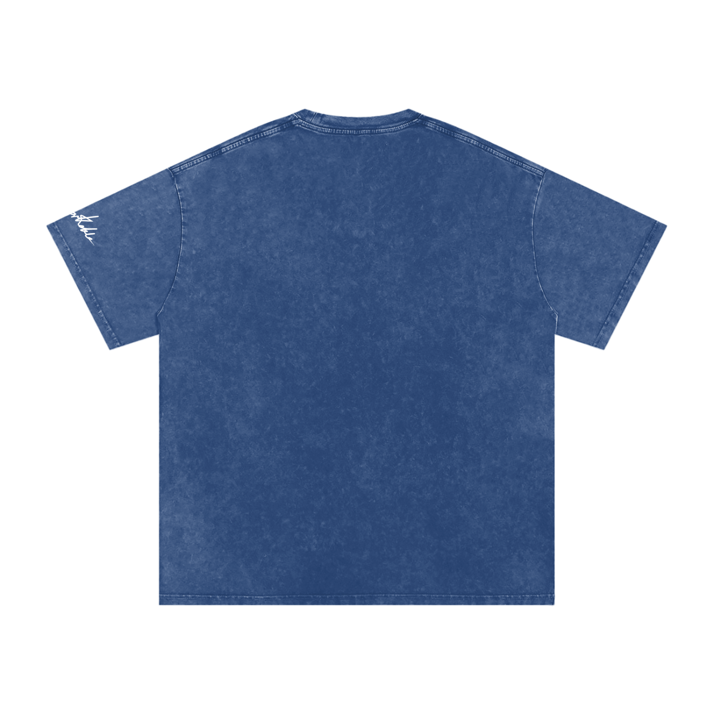 "Do not feed the pilgrims" Snow Washed Oversized Cotton T-Shirt