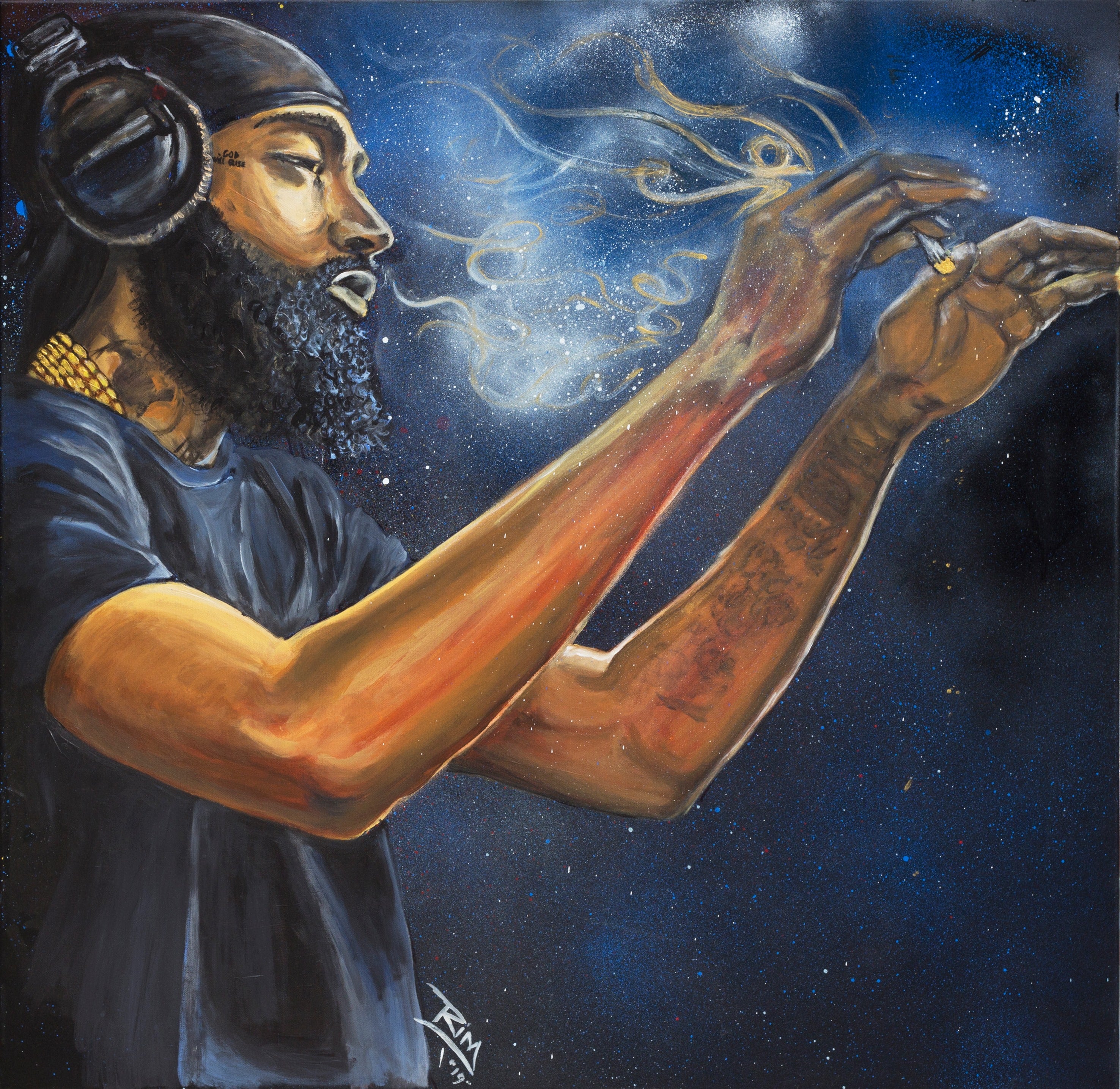 Nipsey blue (sold)