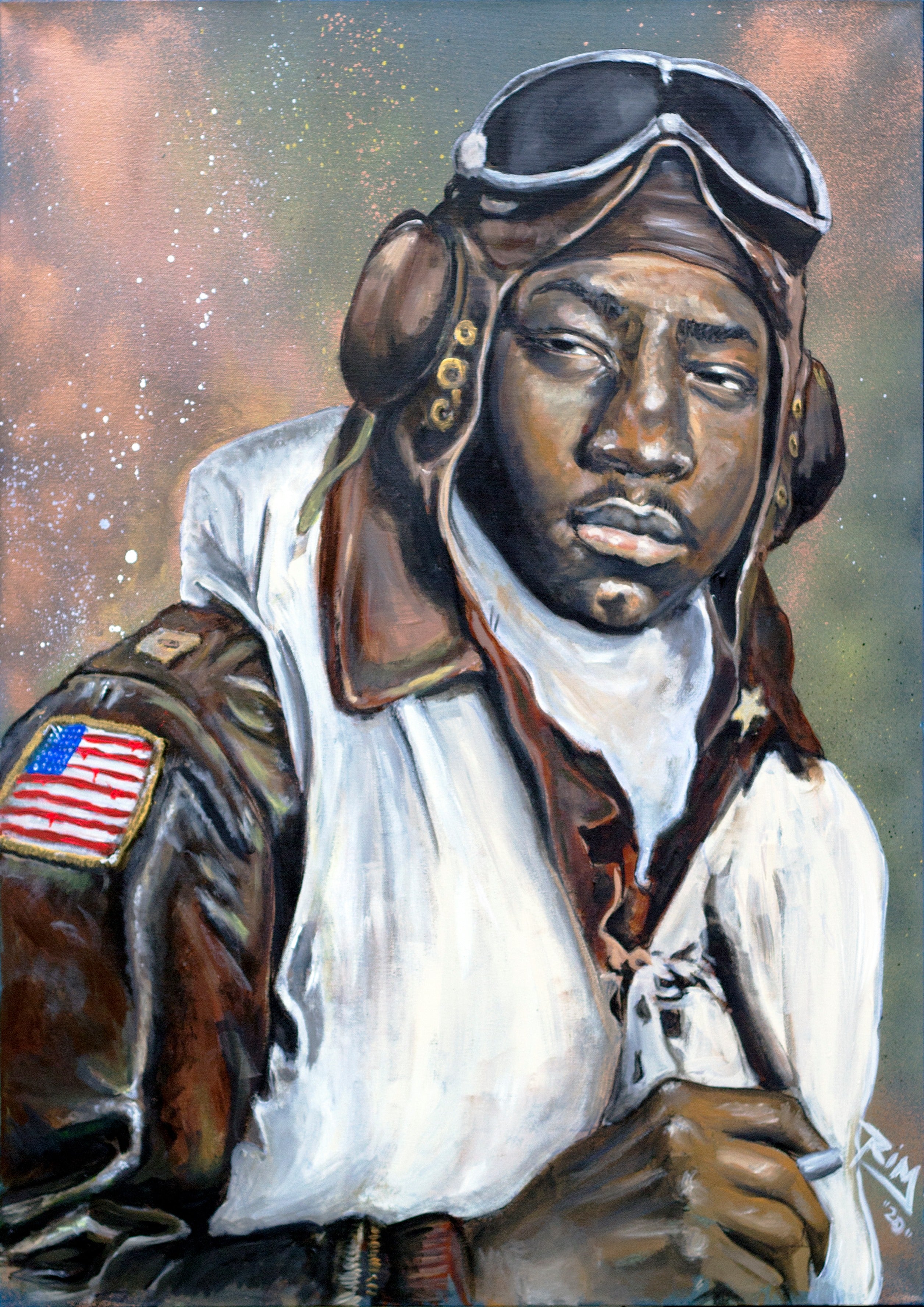Tuskegee airman(sold)