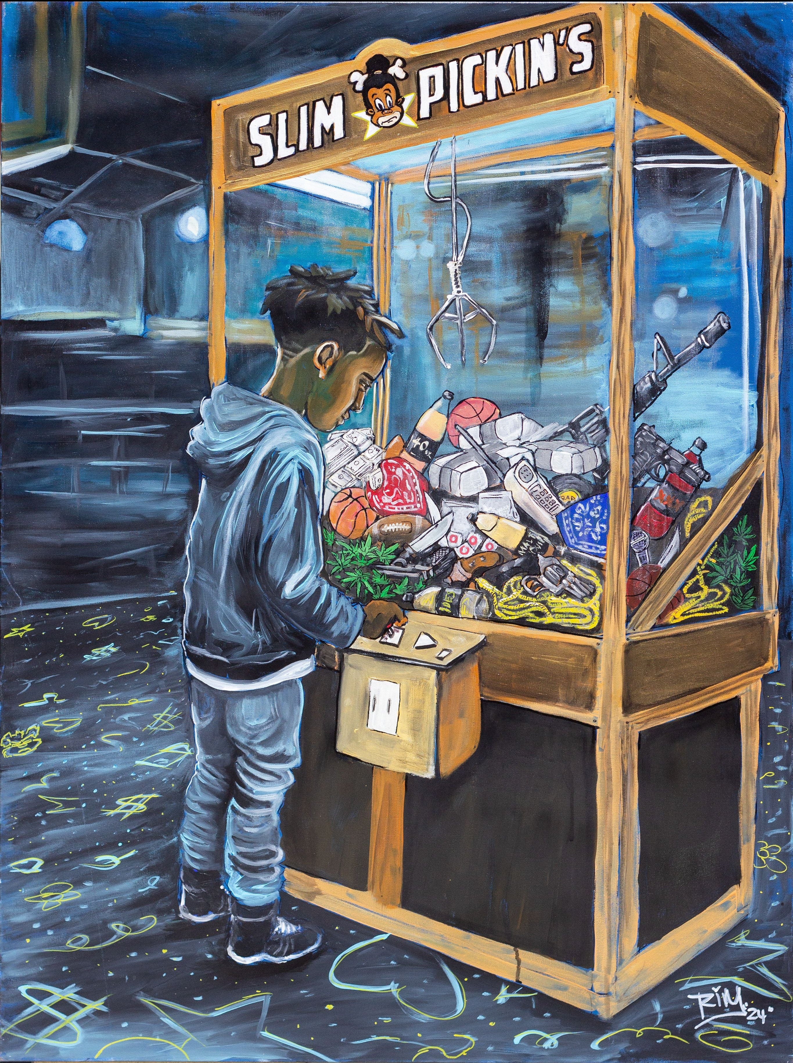 Slim pickin's