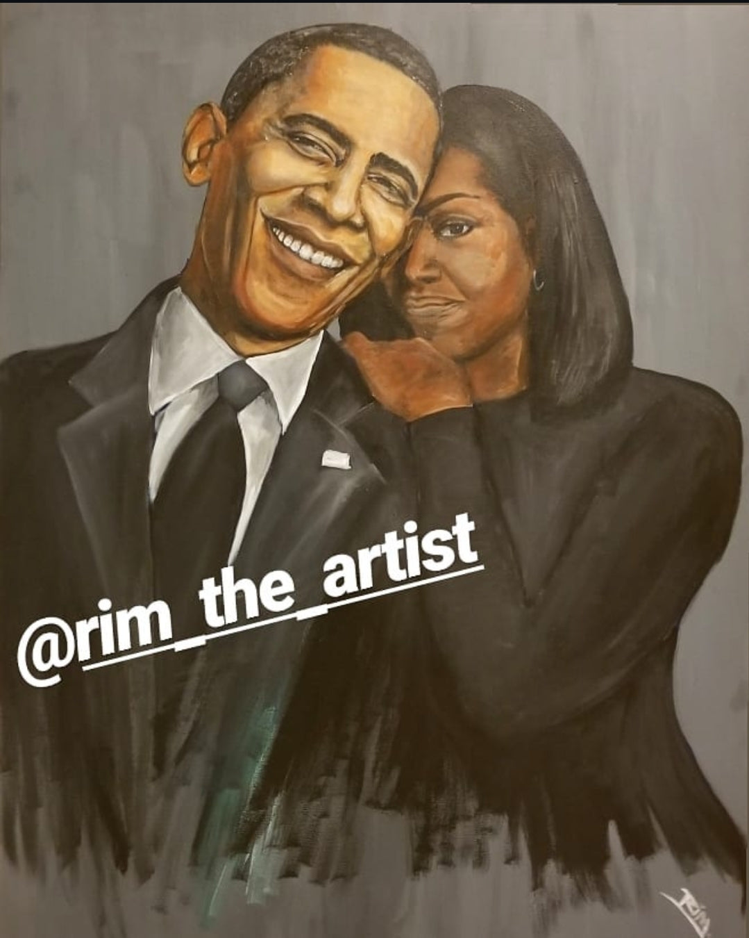 The obamas (sold)